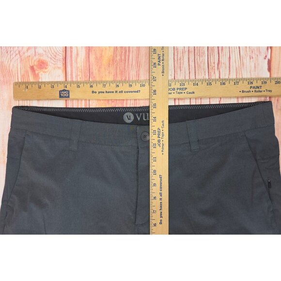 Vuori Mens Black Aim Performance Pants Size 36x32 Stretch - Picture 6 of 7